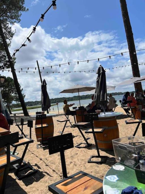 Agreable Maison Landaise Proche Du Lac ซองกีเนต์ ภายนอก รูปภาพ