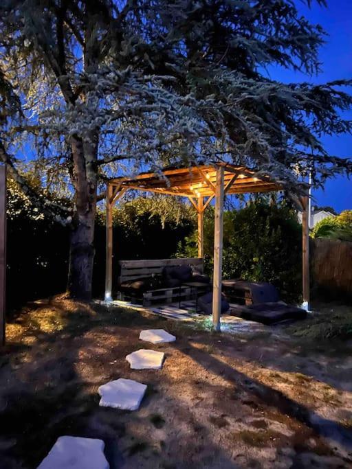 Agreable Maison Landaise Proche Du Lac ซองกีเนต์ ภายนอก รูปภาพ